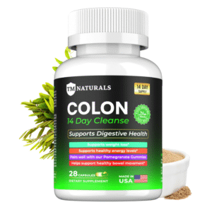 Natural Supplements for Vibrant Health 12 Colon Cleanse Pills – Natural Detox & Digestive Health Support