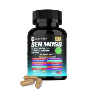 Natural Supplements for Vibrant Health 11 Sea Moss Capsules
